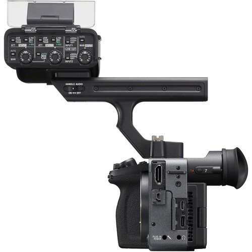 Cámara de cine digital Sony FX2 con unidad de asa XLR