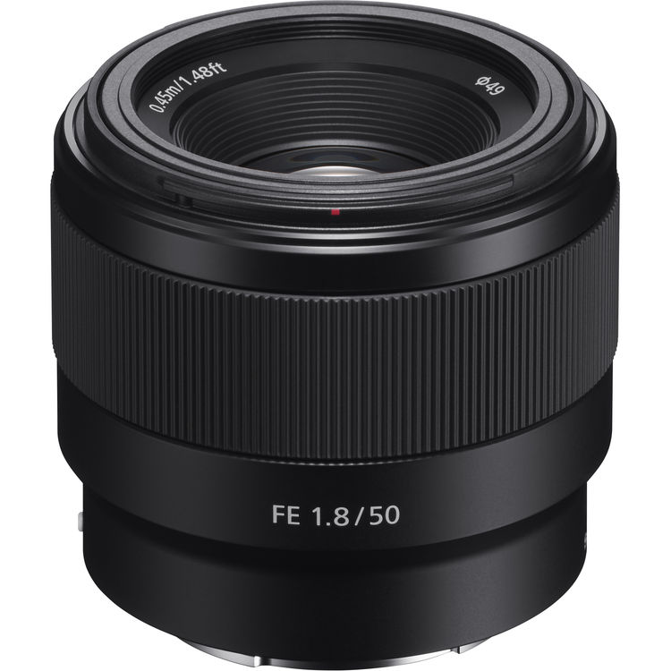 Lente Sony FE 50mm f/1.8 