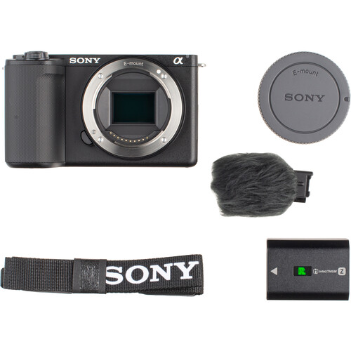 Cámara sin espejo Sony ZV-E10 II (negra)