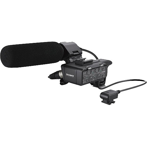 Microfono con adaptador Sony XLR-K1M para DSLR