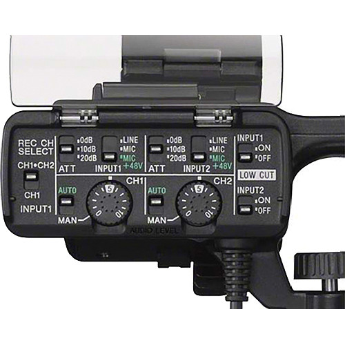 Microfono con adaptador Sony XLR-K1M para DSLR