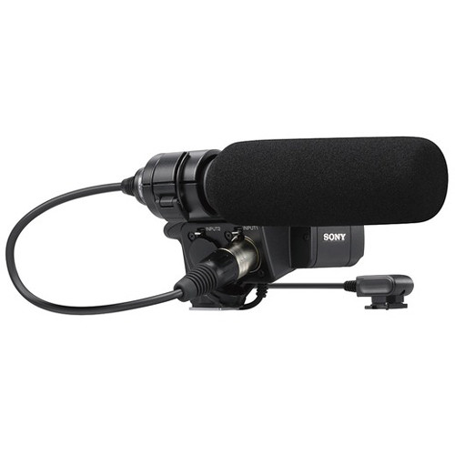 Microfono con adaptador Sony XLR-K1M para DSLR