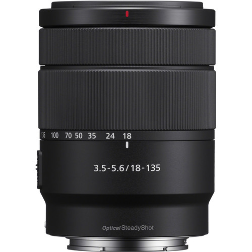 Lente Sony E 18-135 mm f/3,5-5,6 OSS