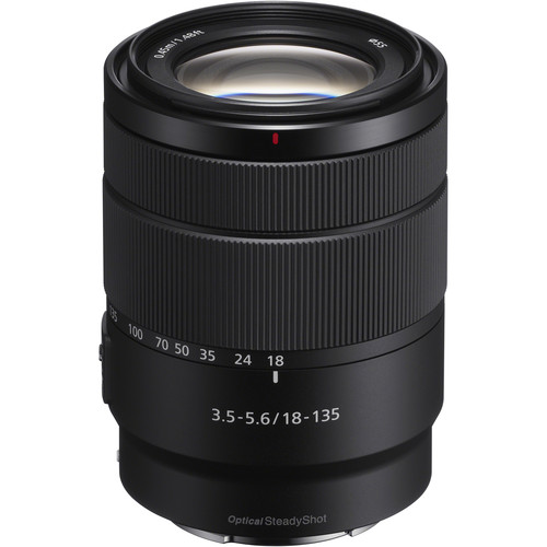 Lente Sony E 18-135 mm f/3,5-5,6 OSS