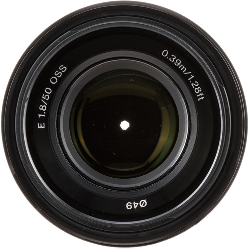 Lente Sony E 50 mm f/1.8 OSS (negro)