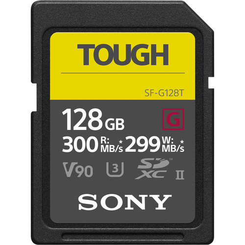 Memoria SDXC UHS-II Sony SF-G TOUGH Series de 128 GB