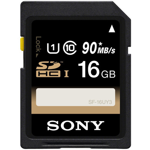 Memoria SDHC UHS-I serie SF-UY3 de 16 GB Sony