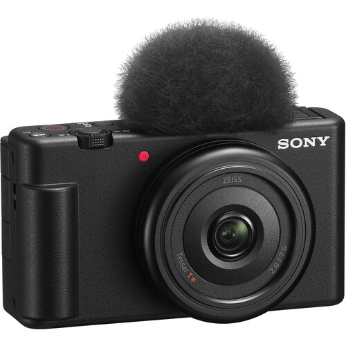 Cámara vlogging Sony ZV-1F (negra)