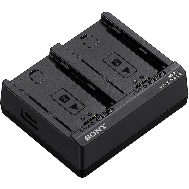 Cargador de batería dual Sony BC-ZD1 para baterías NP-FZ100 