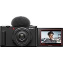 Cámara vlogging Sony ZV-1F (negra)