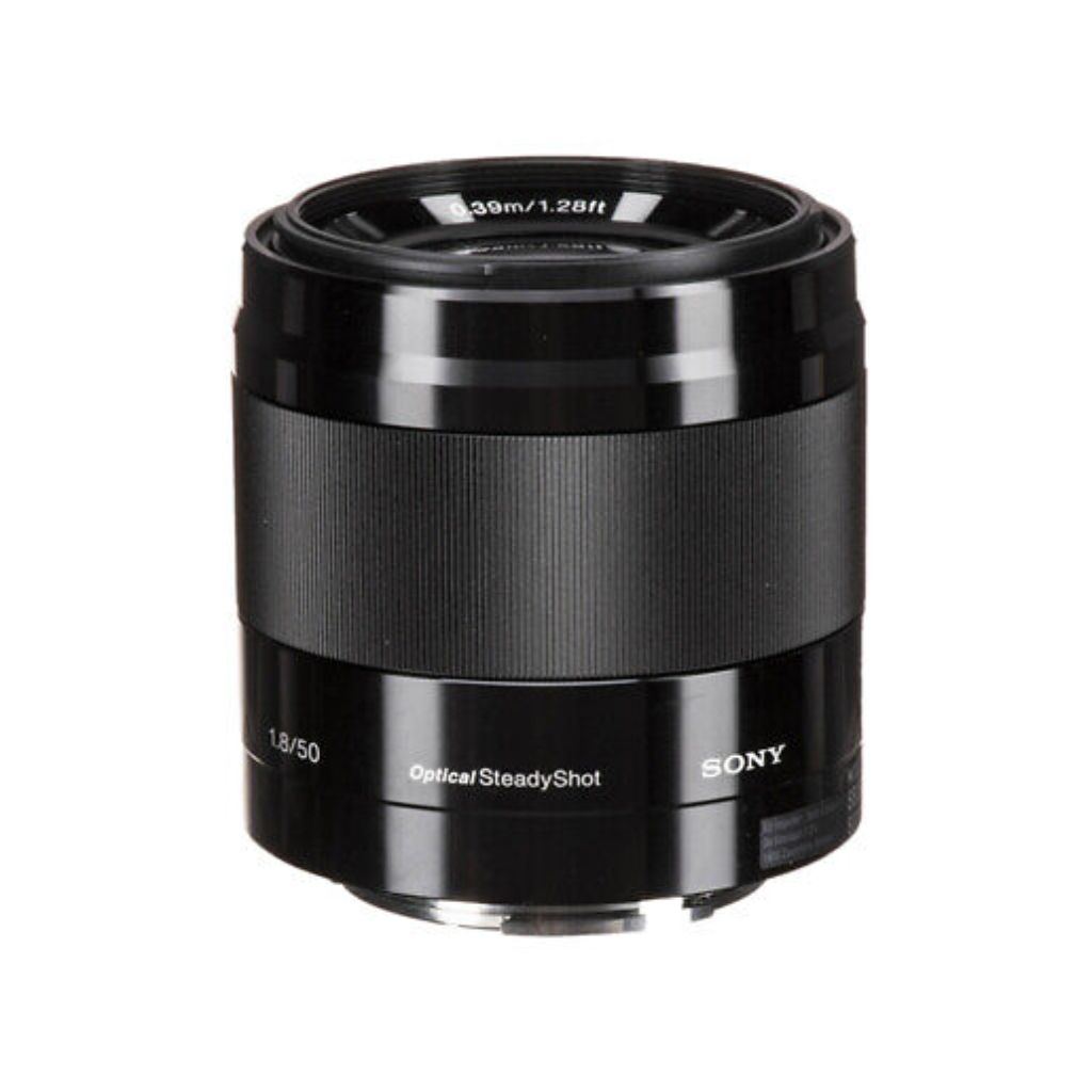 Lente Sony E 50 mm f/1.8 OSS (negro)