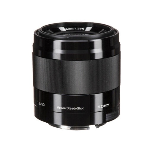 [SEL50F18/BC SYX] Lente Sony E 50 mm f/1.8 OSS (negro)